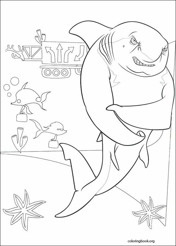 Shark Tale coloring page (011)