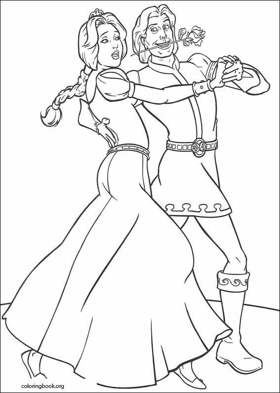 Shrek coloring page (016)