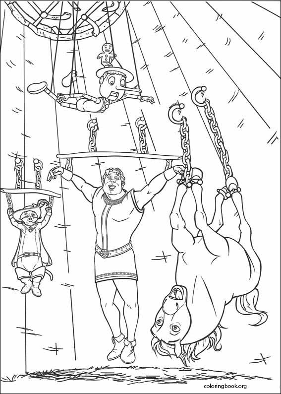 Shrek coloring page (018)