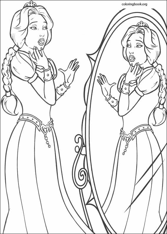Shrek coloring page (021)