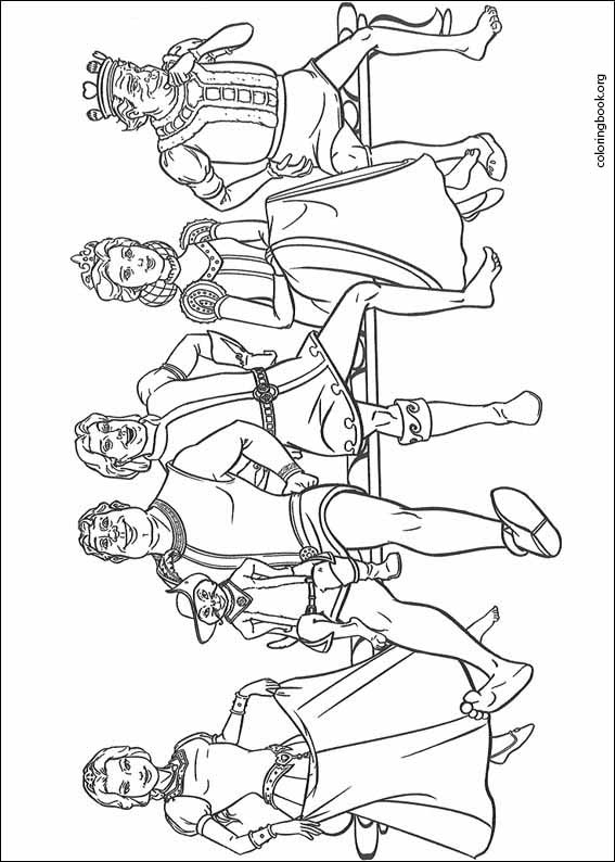 Shrek coloring page (022)