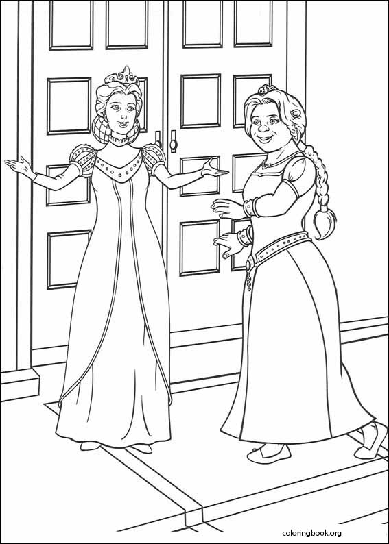 Shrek coloring page (025)