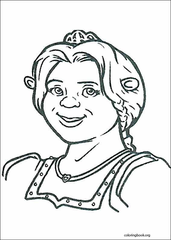 Shrek coloring page (032)