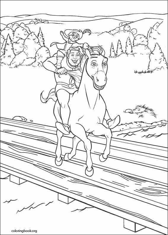 Shrek coloring page (033)