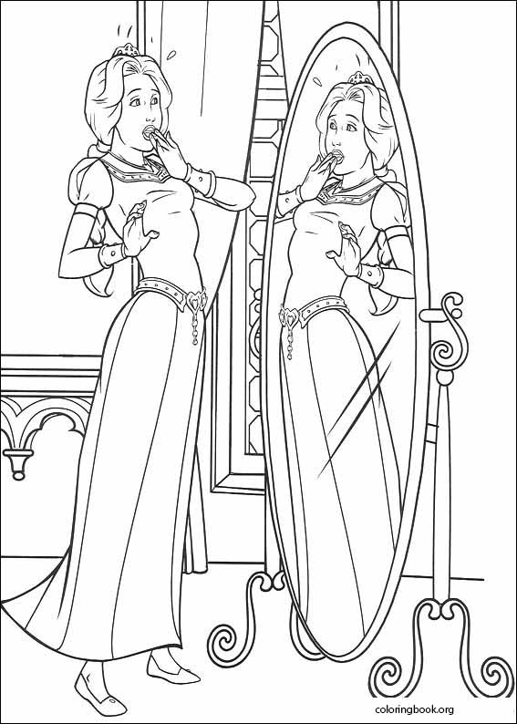 Shrek coloring page (034)