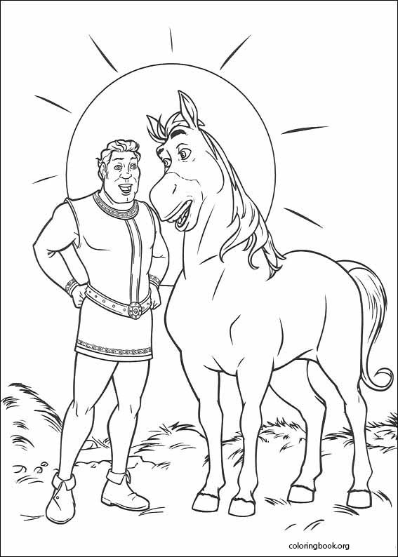 Shrek coloring page (036)