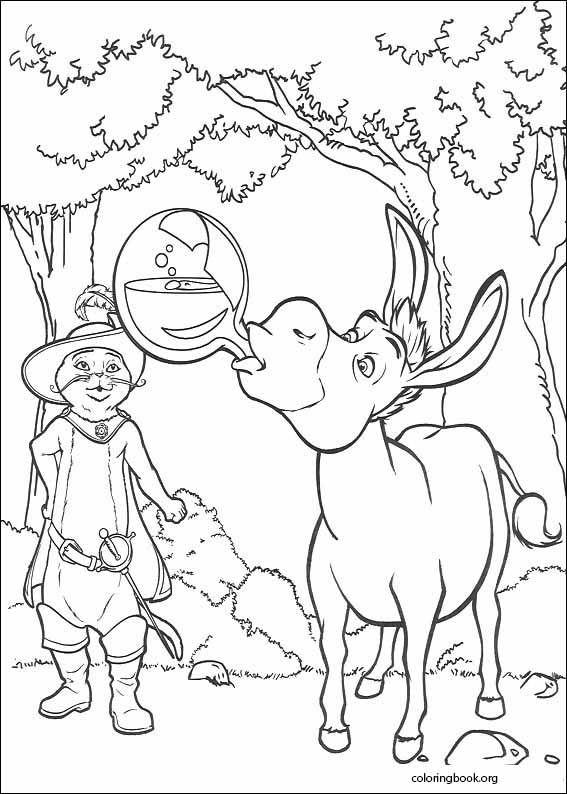 Shrek coloring page (038)