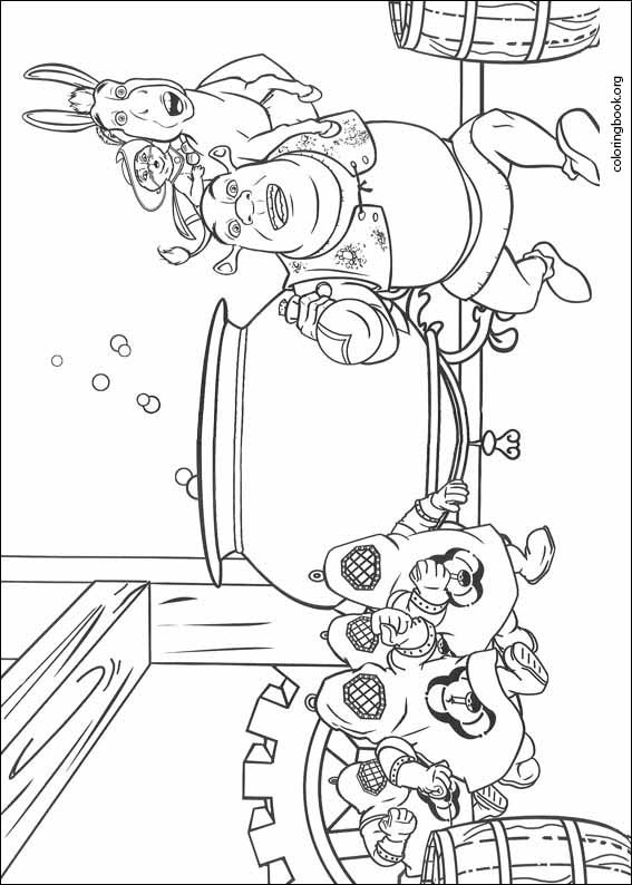 Shrek coloring page (040)