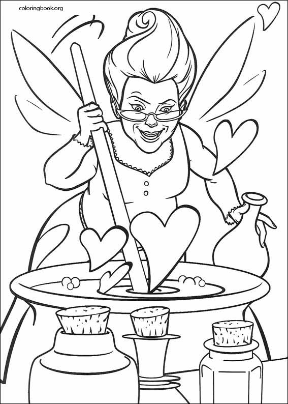 Shrek coloring page (043)