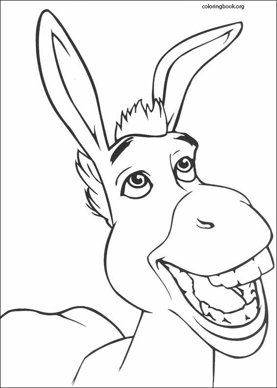 Shrek coloring page (047)