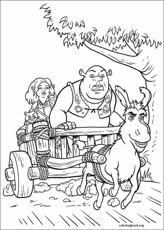 Shrek Forever After coloring page (009)