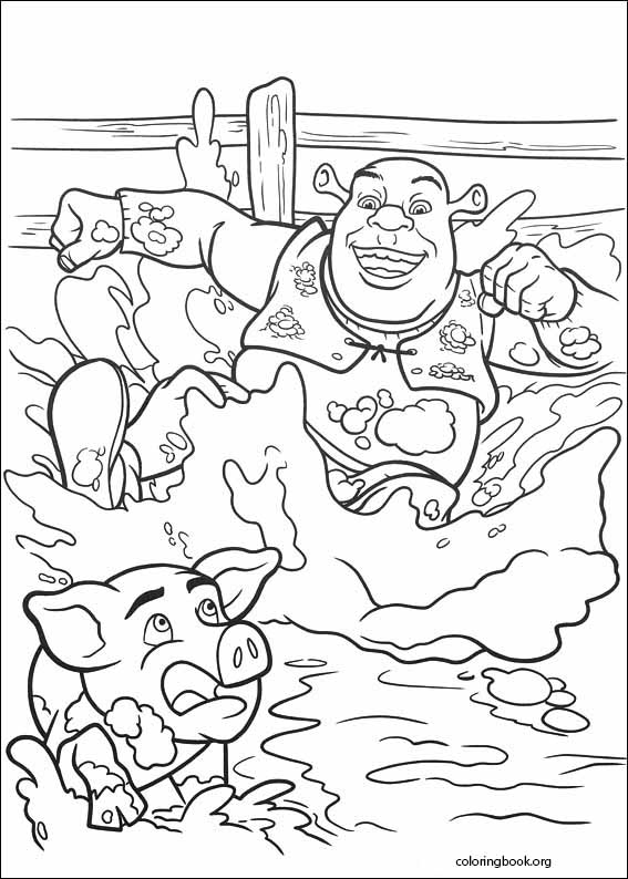 Shrek Forever After coloring page (027)
