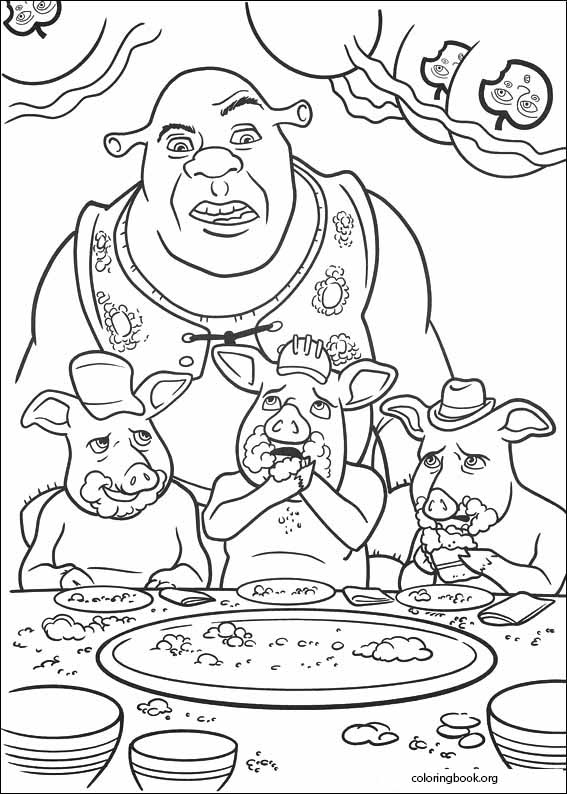 Shrek Forever After coloring page (028)