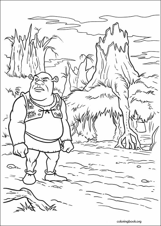 Shrek Forever After coloring page (030)