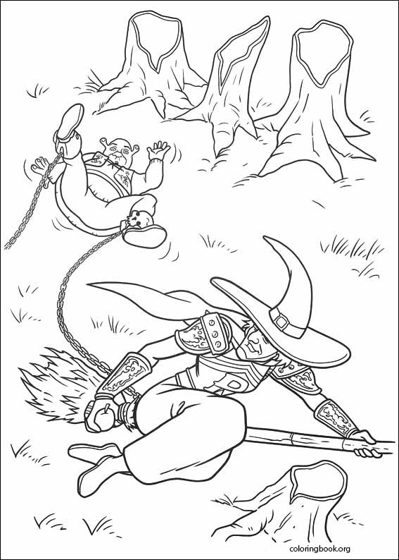 Shrek Forever After coloring page (031)
