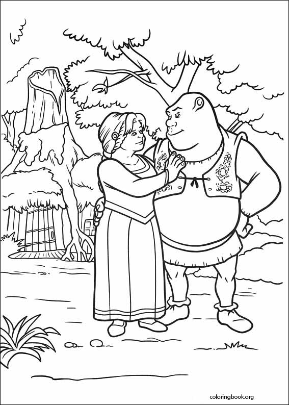 Shrek Forever After coloring page (033)