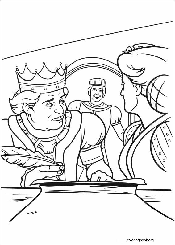 Shrek Forever After coloring page (037)