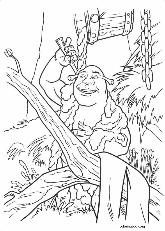 Shrek Forever After coloring page (038)