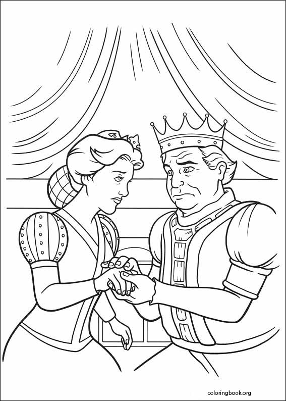 Shrek Forever After coloring page (039)