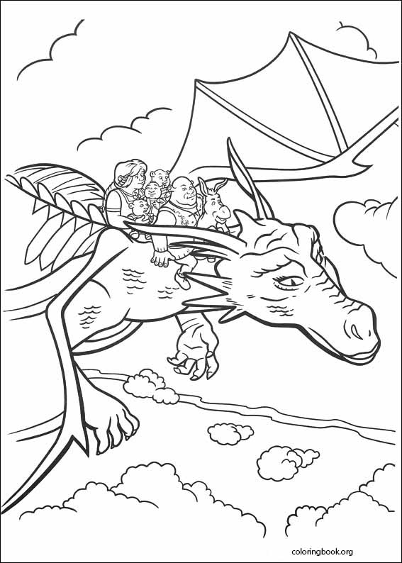 Shrek Forever After coloring page (041)