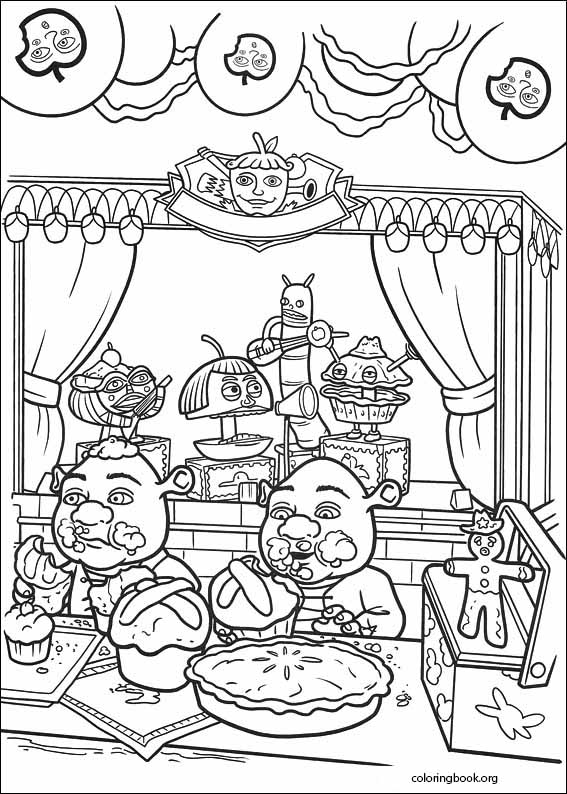 Shrek Forever After coloring page (045)