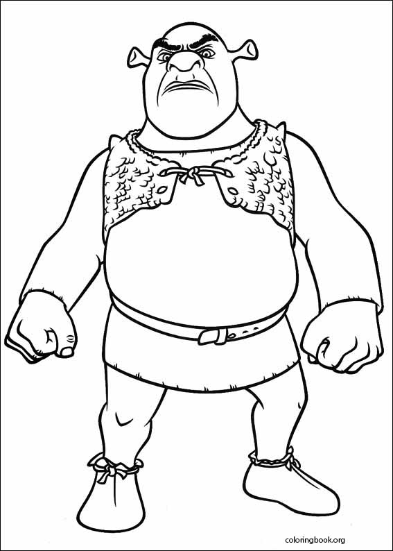 Shrek Forever After coloring page (049)