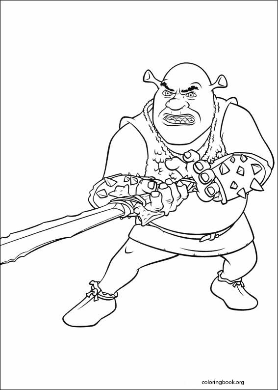 Shrek Forever After coloring page (051)