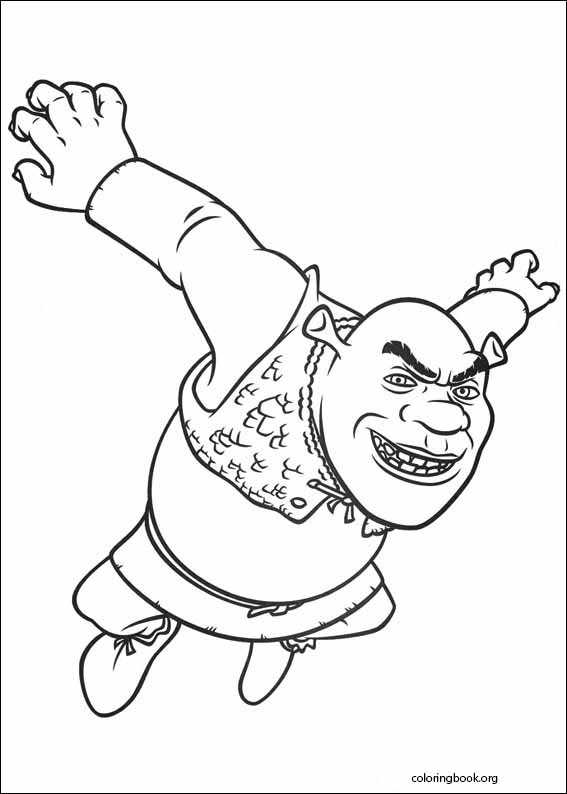 Shrek Forever After coloring page (054)