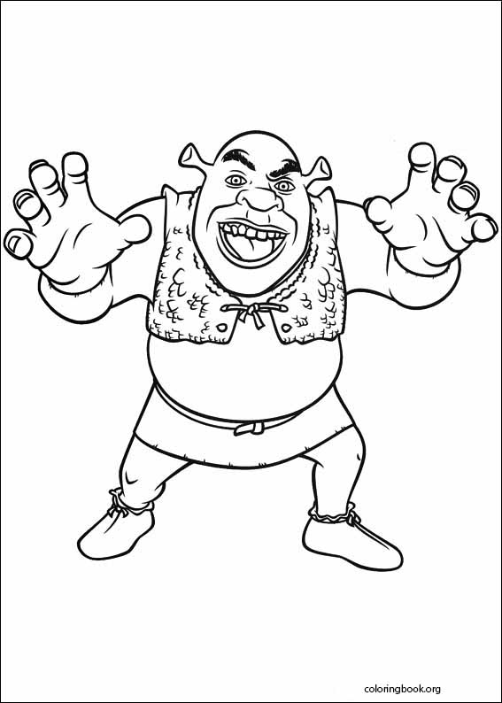 Shrek Forever After coloring page (065)