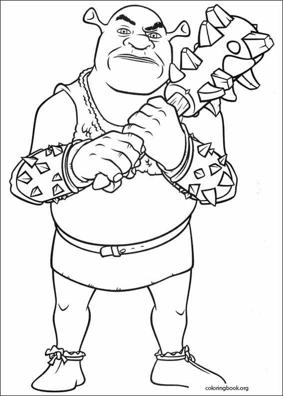 Shrek Forever After coloring page (067)