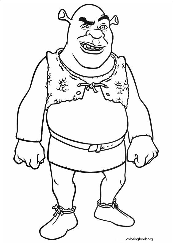 Shrek Forever After coloring page (068)