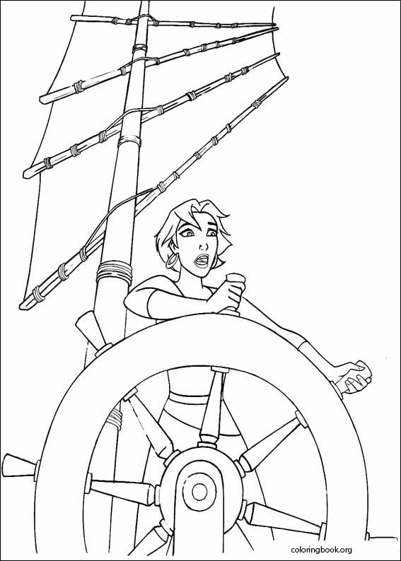 Sinbad coloring page (004)