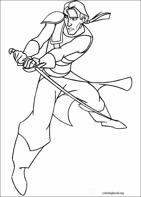 Sinbad coloring page (014)