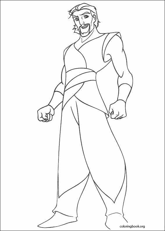 Sinbad coloring page (015)