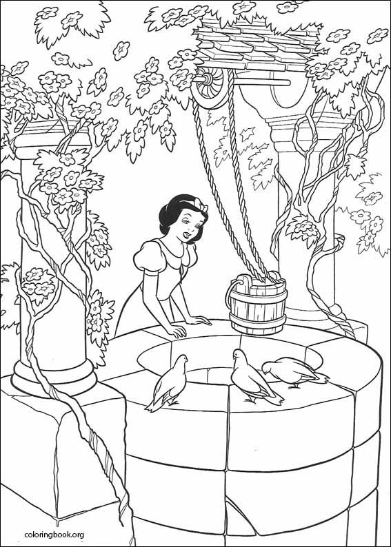 Snow White coloring page (015)