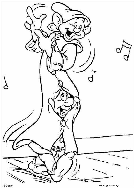 Snow White coloring page (022)