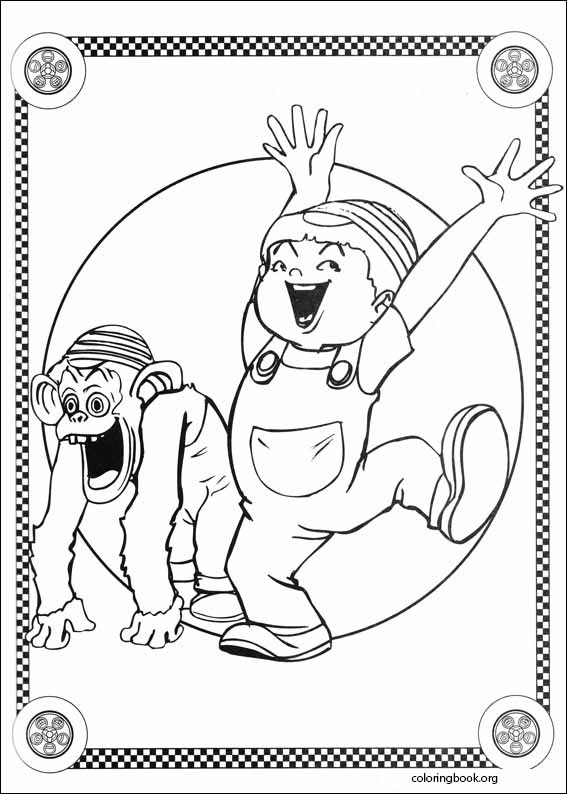 Speed Racer coloring page (013)
