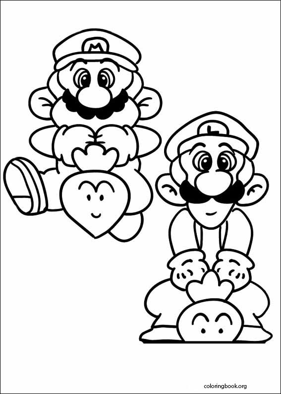 Super Mario Bros. Coloring Page (022) @ ColoringBook.org Super Mario Bros. Coloring Page (022) @ ColoringBook.org