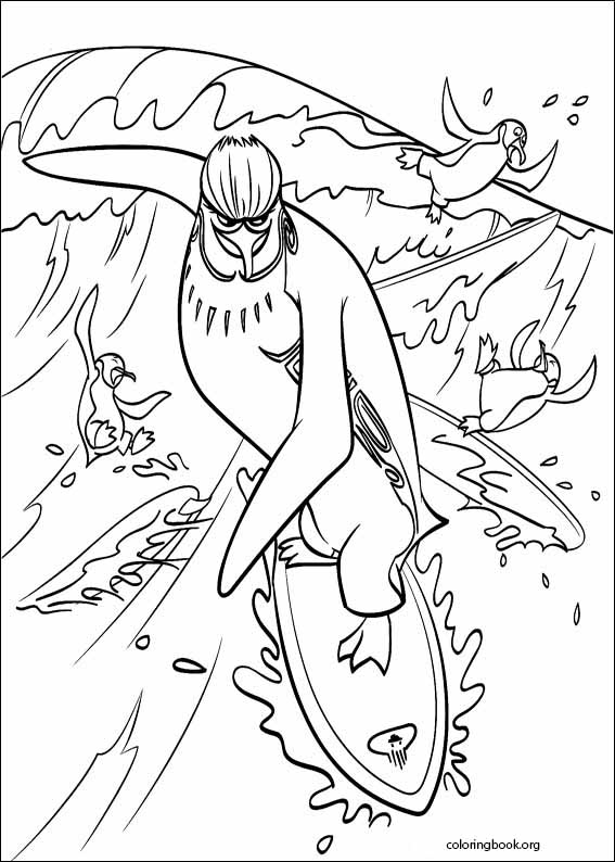 Surf's Up coloring page (021)