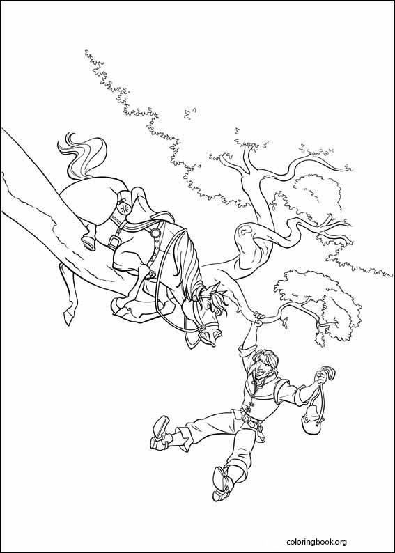 Tangled coloring page (002)