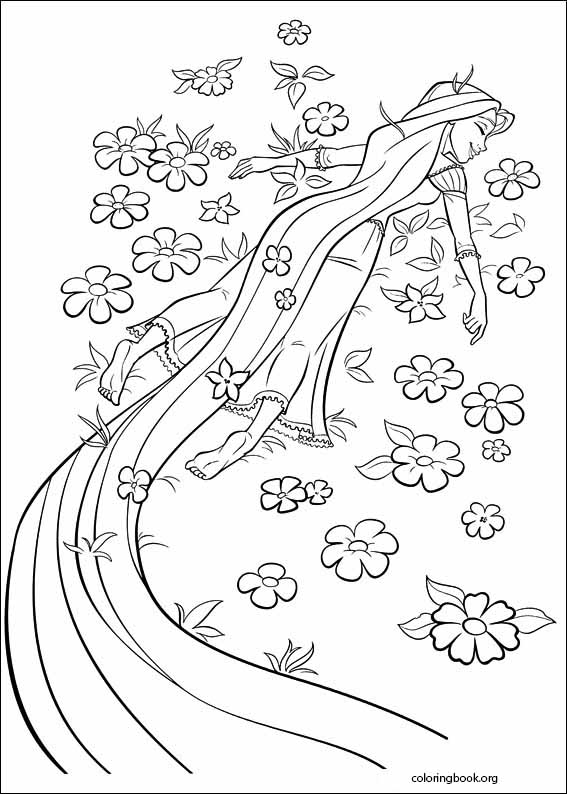 Tangled coloring page (003)