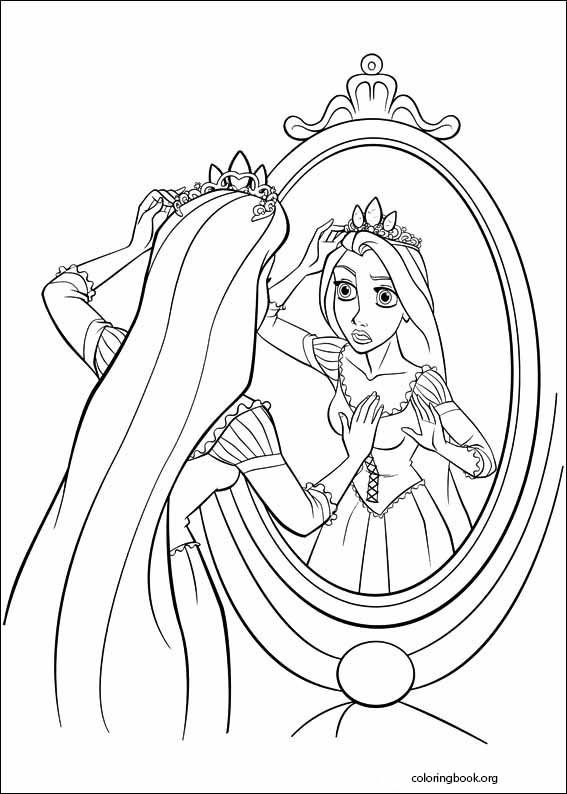 Tangled coloring page (007)