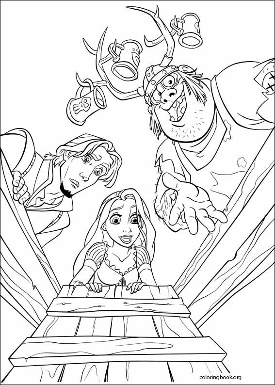 Tangled coloring page (014)