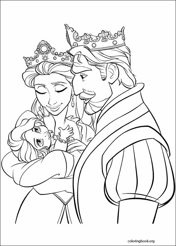 Tangled coloring page (015)
