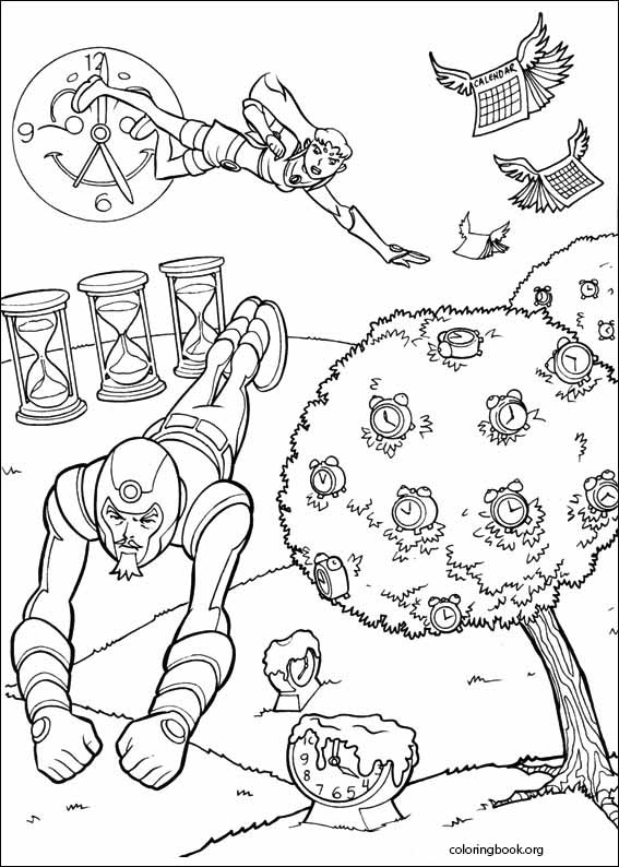 Teen Titans coloring page (010)