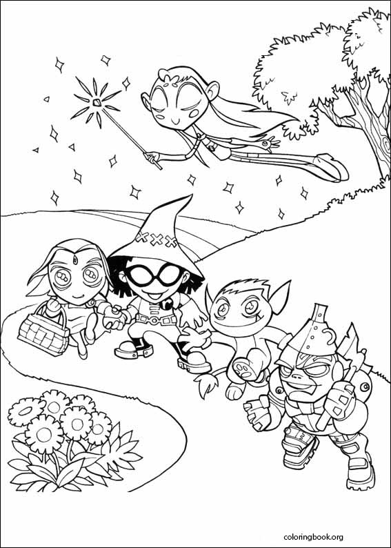 Teen Titans coloring page (011)
