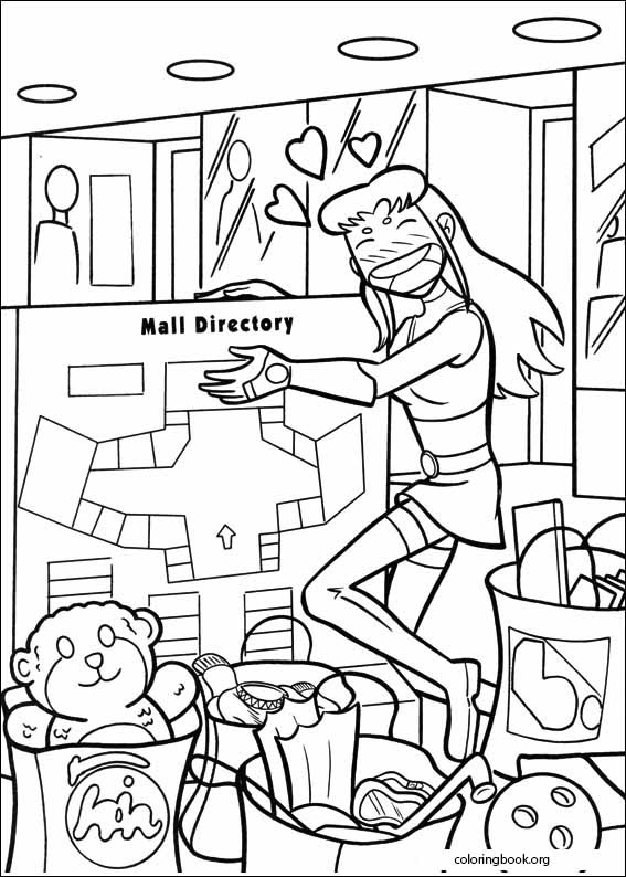 Teen Titans coloring page (013)