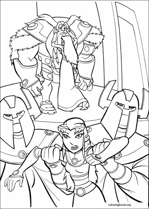 Teen Titans coloring page (018)