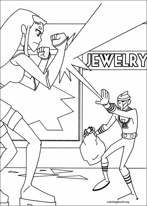 Teen Titans coloring page (019)