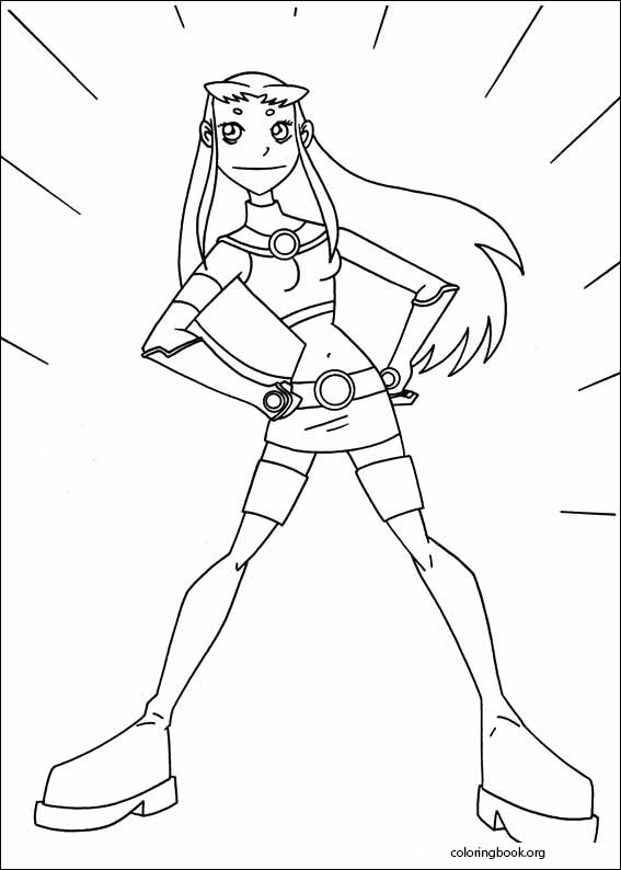 Teen Titans coloring page (020)